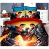 Комплект постельного белья детский Новинка Happy Супермен 1,5-спальный, наволочки 50x70 - изображение