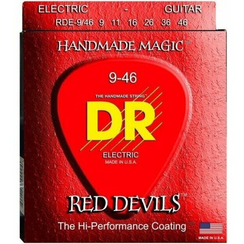 DR RDE-9/46 RED DEVILS Струны для электрогитары