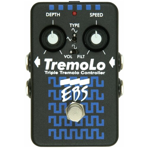 Педаль эффектов/примочка для бас гитары EBS Tremolo педаль эффектов ebs tremolo