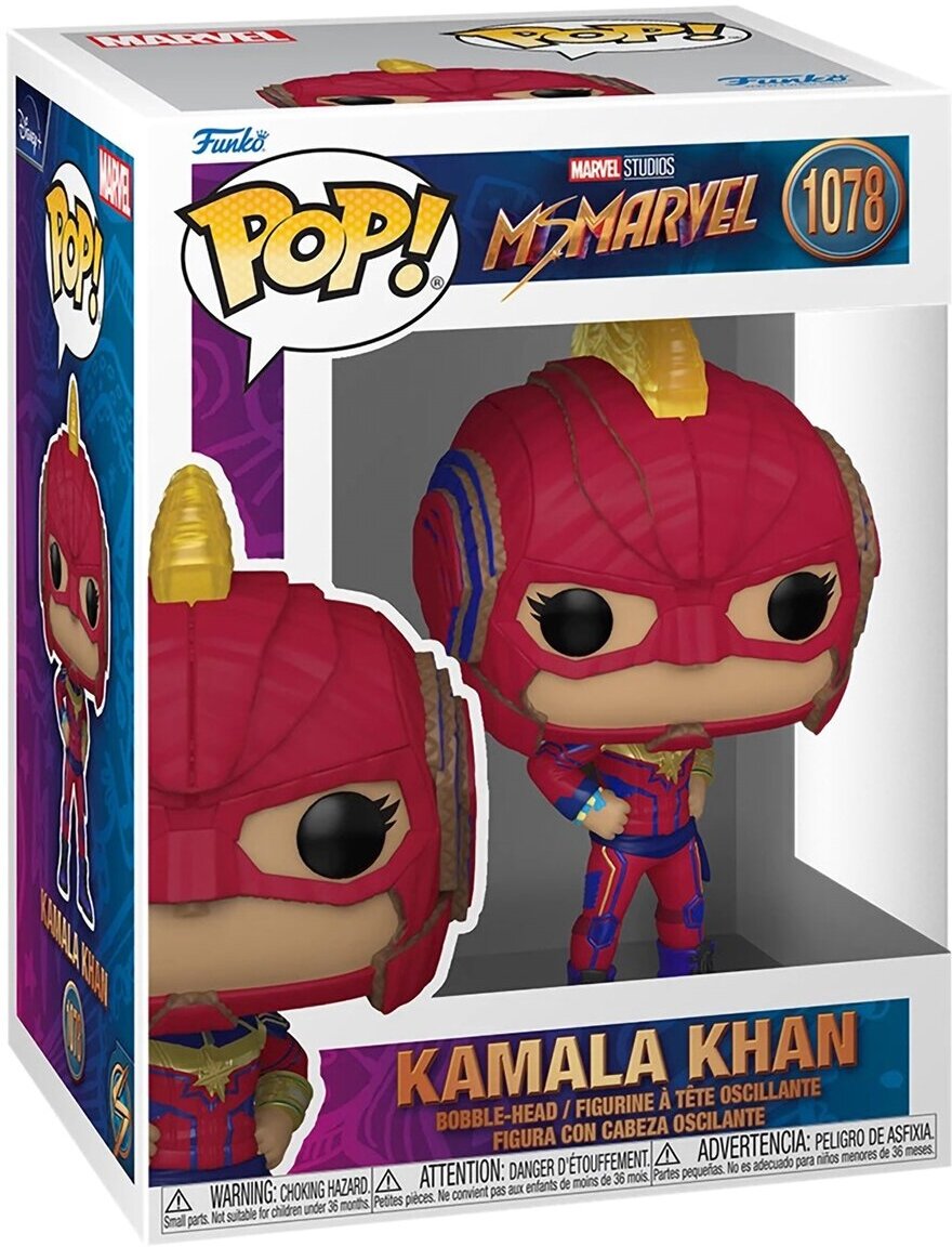 Фигурка Funko POP! TV Bobble Marvel Ms. Marvel Kamala Khan (1078) 59496