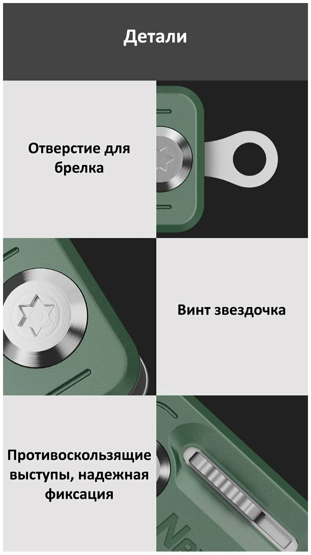 Мультитул Xiaomi NexTool Multifunction Knife Green (NE20098) - фото №5