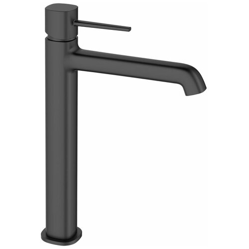 фото Смеситель для раковины orange karl черный (m05-121b)