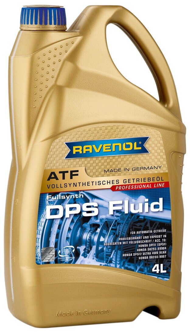 Трансмиссионное масло RAVENOL DPS Fluid (4л) new