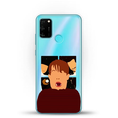 фото Силиконовый чехол alone на honor 9a andy & paul