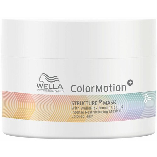 Wella Color Motion Structure Mask - Маска для интенсивного восстановления окрашенных волос 150 мл wella colormotion маска для интенсивного восстановления окрашенных волос 500 мл