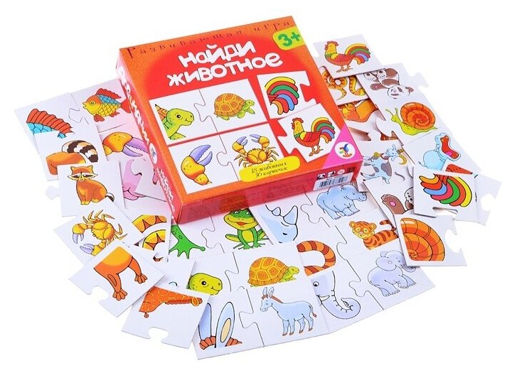 Настольная игра Дрофа-Медиа Ассоциации. Найди животное