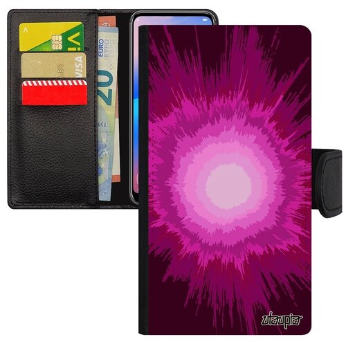 фото Противоударный чехол книжка на телефон // galaxy a5 2017 // "большой взрыв" стиль галактика, utaupia, зеленый