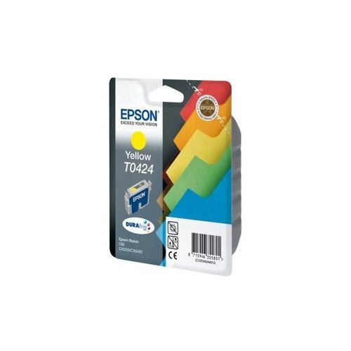 Картридж Epson T0424 Yellow C13T04244010