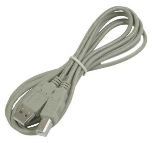 Кабель USB2.0 Am-Bm Cablexpert CC-USB2-AMBM-6 - 1.8 метра, серый