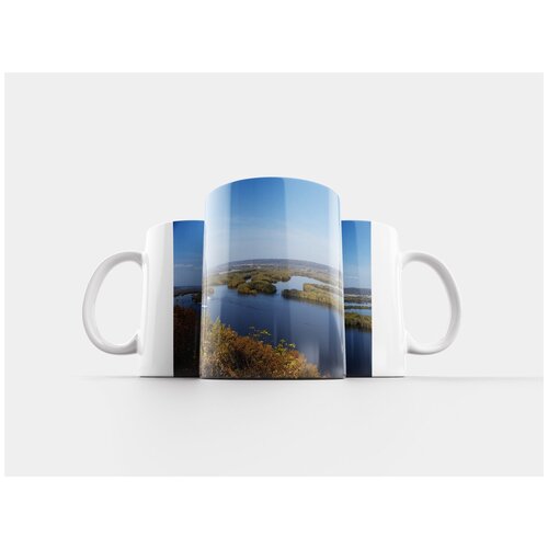 фото Кружка "баржа, миссисипи, река" 320 мл lotsprints