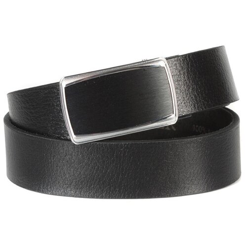 фото Ремень/ремень мужской/ремень мужской натуральная кожа/mayger/а-рн-5505/черный/105/модель ремень мужской/с пряжкой автомат