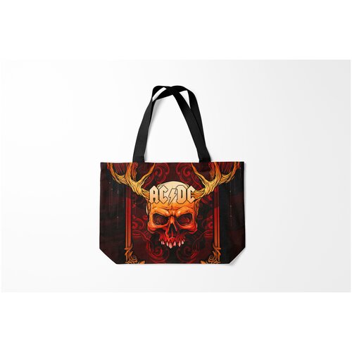 фото Сумка-шоппер / 46х35 см / рок / ac/dc burnettie