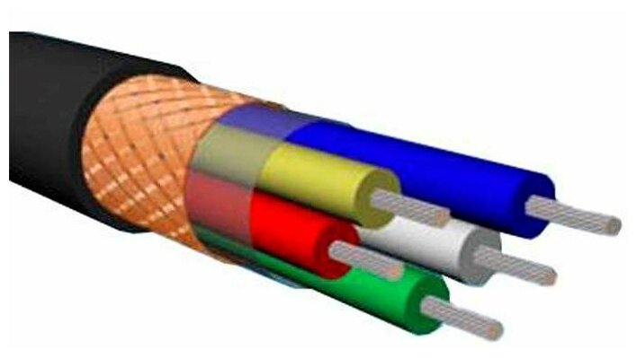 Кабель МКЭШ 5х0.5 альфакабель 6789 (упак.100 м.)