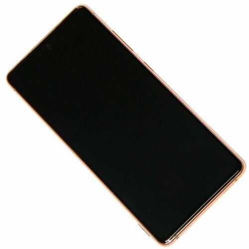 Дисплей для Samsung SM-G780F (Galaxy S20 FE) модуль в сборе с тачскрином <оранжевый> (OEM)