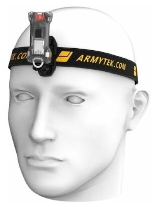 Универсальный фонарь ARMYTEK Zippy Extended Set, прозрачный / желтый [f06101y] - фото №8