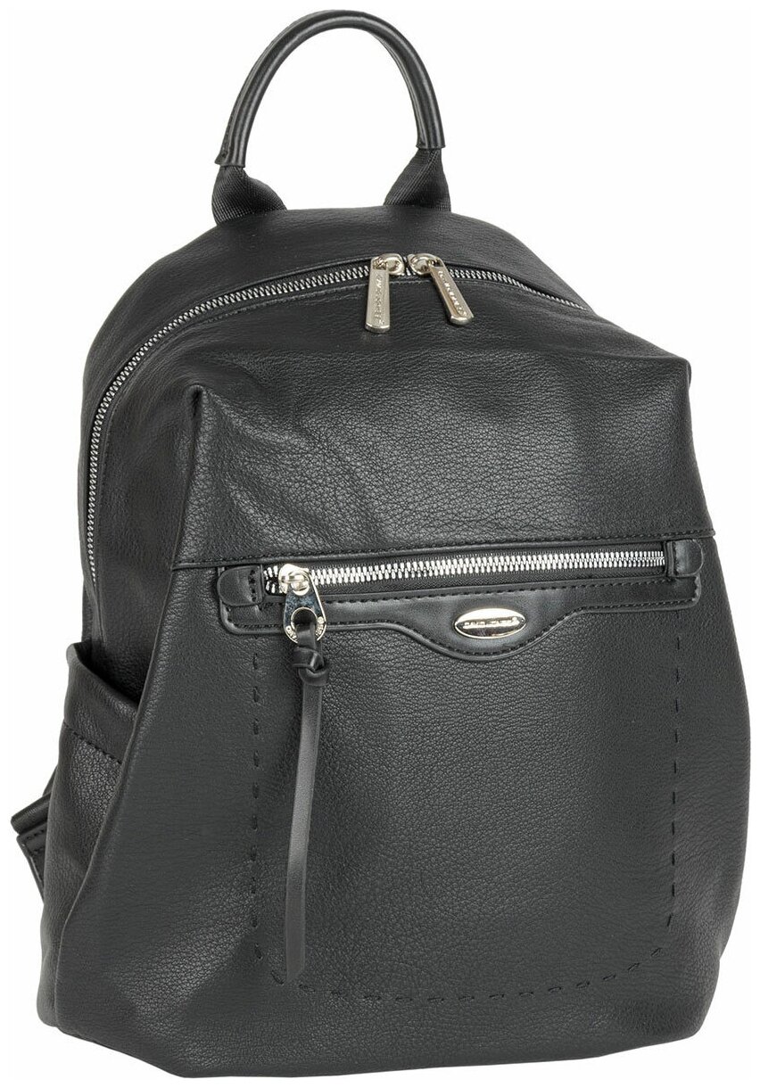 Рюкзак женский David Jones 6603-3-BLACK, черный