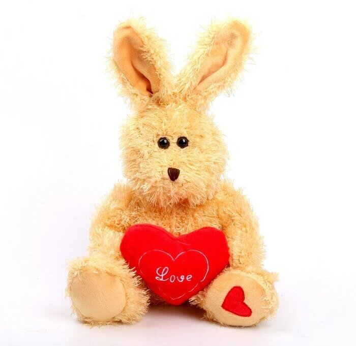Мягкая игрушка «Кролик с сердцем»