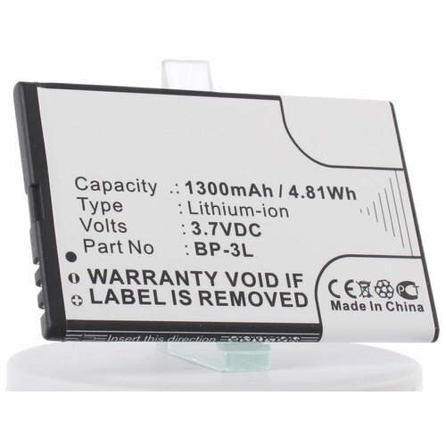 аккумулятор ibatt ib b1 m310 1100mah для mobiado nokia bp 6m Аккумулятор iBatt iB-B1-M397 1300mAh для Myphone, myPhone, Nokia BP-3L