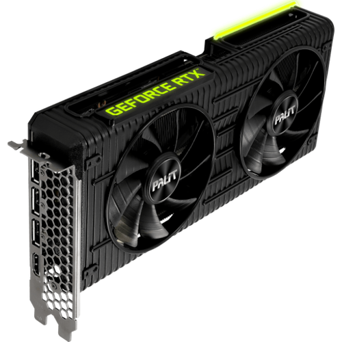 Видеокарта Palit RTX3060Ti DUAL OC 8G LHR (NE6306TS19P2-190AD) GDDR6 256bit 3-DP HDMI