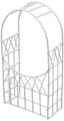 KB8901-IV Металлическая арка, белая 7,8*3,8*14,8см Astra&Craft