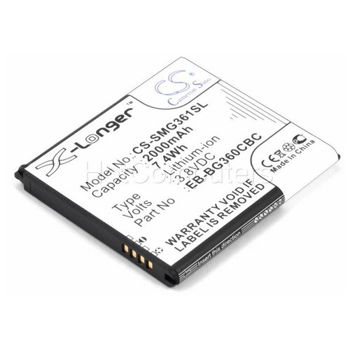 аккумуляторная батарея ibatt 3300mah для samsung sm a710f ds sm a710s sm a7100 sm a7108 sm a710l sm a710k sm a710m ds Аккумулятор для Samsung Galaxy J2 (EB-BG360BBE, EB-BG360CBE)