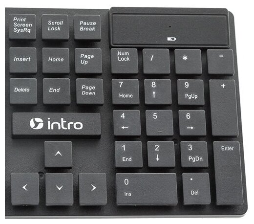Комплект клавиатура + мышь Intro DW610