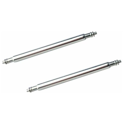 фото Шпильки для часов extra long, 38 мм, нержавеющая сталь tasyas