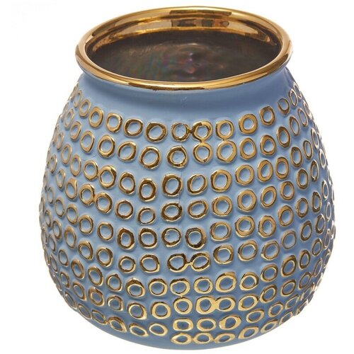 Вазон 17 х 17 см J. KERSTEN BV Coastal Living синий