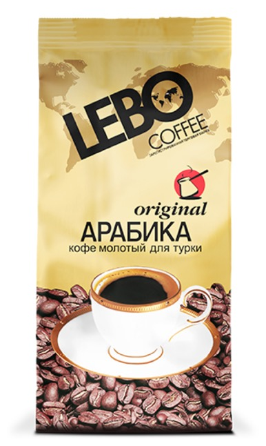 Кофе молотый для турки Lebo Original, 100 г