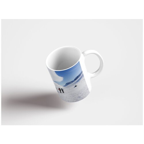 фото Кружка "приключение, облака, холодный 320 мл. белая" lotsprints