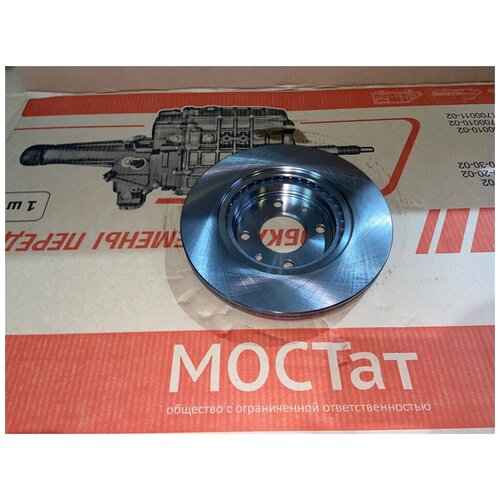 Диск переднего тормоза 259х20 вентилируемый Ларгус, Логан, Сандеро