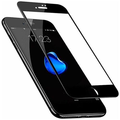 Защитное стекло для Iphone 7/ 8 / для Айфон 7/ 8, черная рамка.