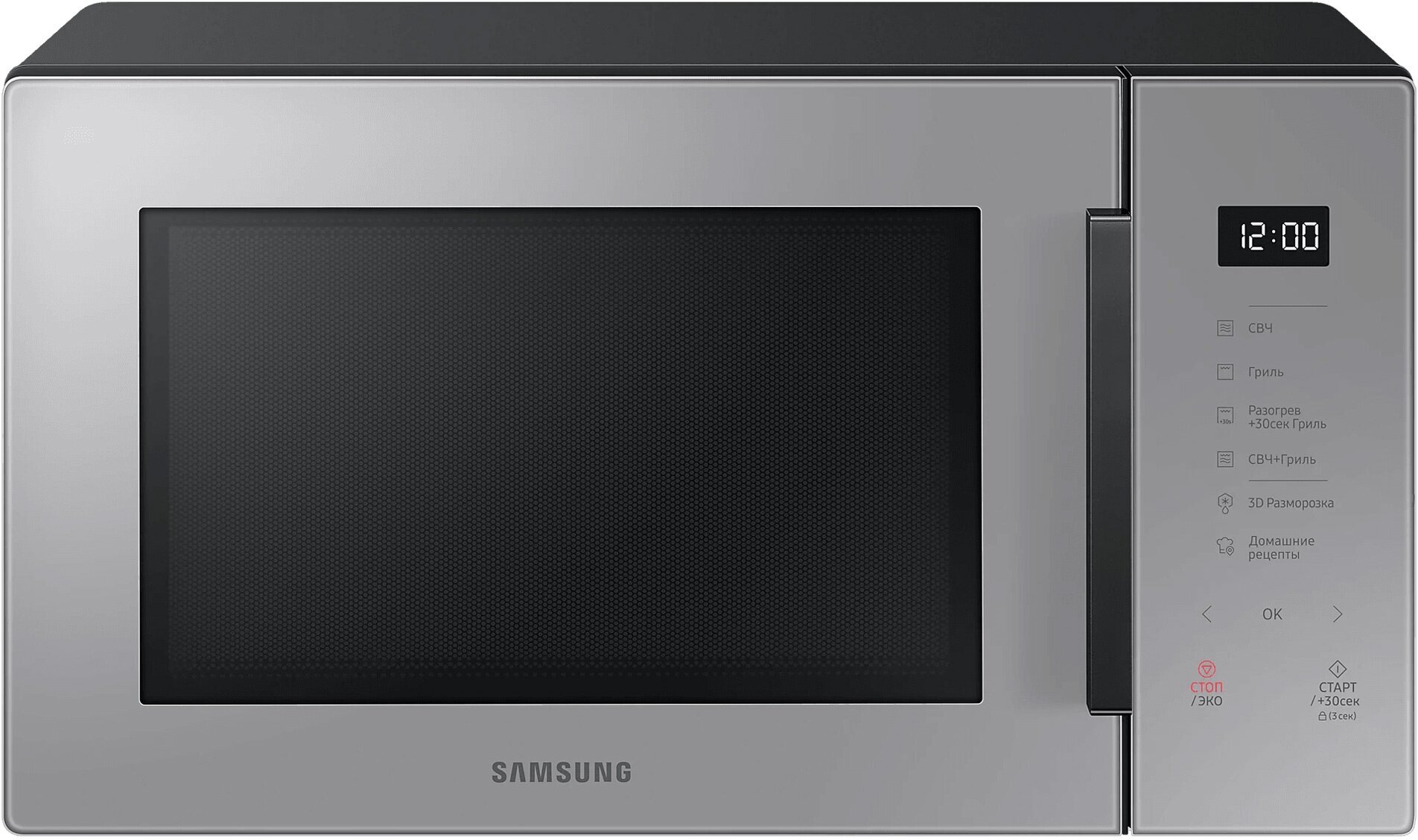 Микроволновая Печь Samsung MG30T5018AG/BW 30л. 900Вт серый