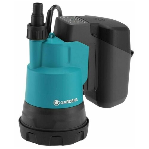 Аккумуляторный дренажный насос для чистой воды Gardena 14600-20.000.00 дренажный насос для чистой воды gardena 7000 c