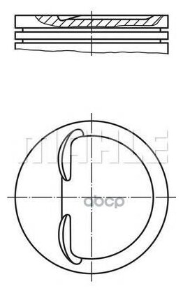 448 11 03_Поршень! D76x1.5x2x3.947 +0.8 Lada Forma/Samara 1.1-1.3 84> Mahle/Knecht арт. 4481103