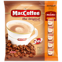 Растворимый кофе MacCoffee The Original 3 в 1, в пакетиках, 100 уп., 2000 г