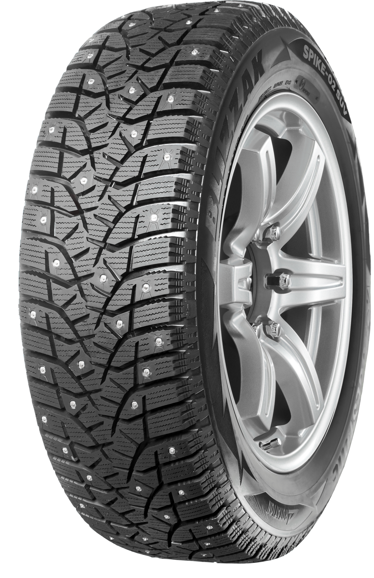 Шина Bridgestone Blizzak Spike-02 SUV 245/55R19 103T