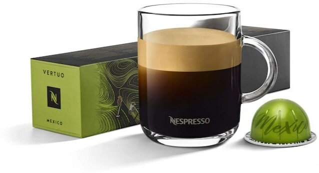 Капсулы для кофемашин Nespresso Vertuo "MEXICO" (10 капсул) - фотография № 3