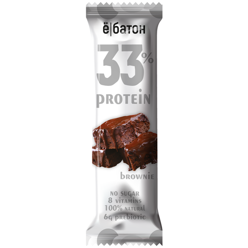 протеиновый батончик ё батон 33% protein mix кокос брауни айриш крим 45гр 15шт Протеиновый батончик ё/батон 33% protein со вкусом брауни, 45гр*15шт