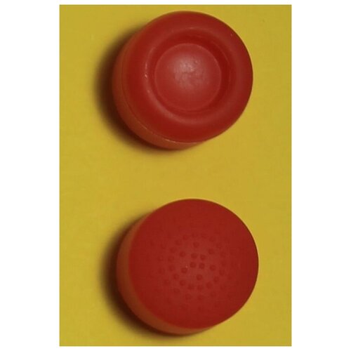 Накладки на стики геймпада Cover for Stick Silicon высокий тубус Red красные 159000₽