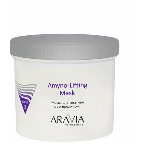 фото Маска "aravia professional" альгинатная с аргирелином amyno-lifting