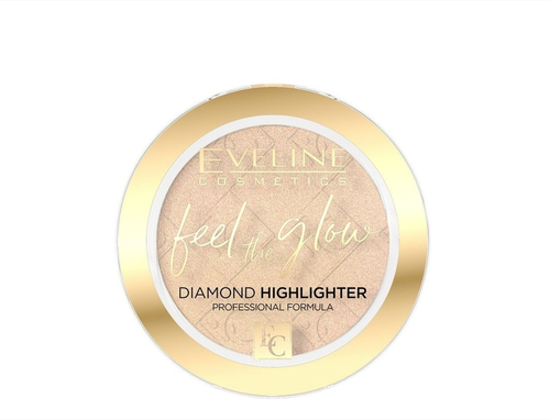 Эвелин / Eveline Cosmetics Хайлайтер для лица Feel the Glow тон 20 Gold Luminous 4,2 г