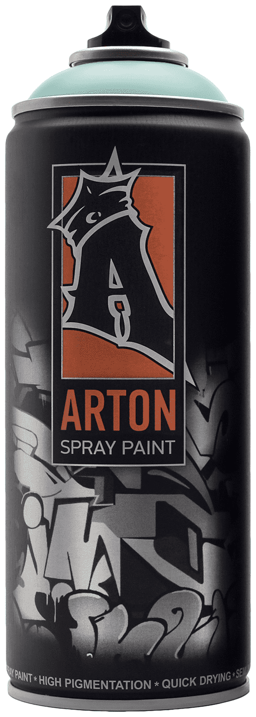 Аэрозольная краска для граффити и дизайна Arton A622 Aurora 520 мл (светло-ментоловый)