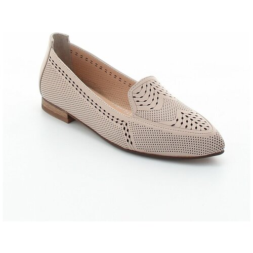 Туфли Dakkem женские летние, размер 39, цвет коричневый, артикул 210-104109