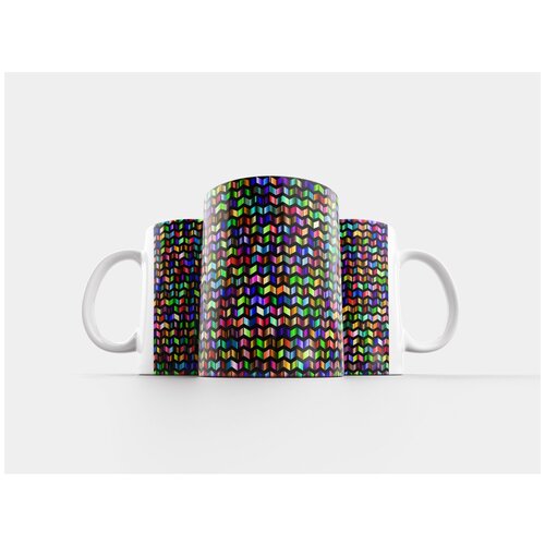 фото Кружка "декоративный, орнаментальный, шаблон" 320 мл lotsprints