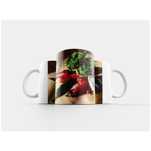 фото Кружка "петрушка, чеснок, перец" 320 мл lotsprints