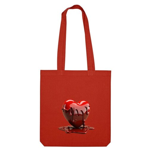 фото Сумка шоппер us basic, красный