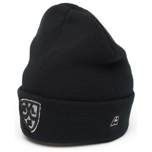 фото Шапка atributika & club кхл 11570 размер 55-58, черный