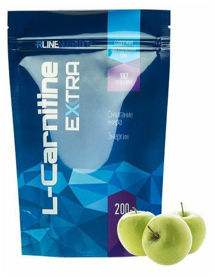 L-карнитин RLINE Extra, порошок, 200гр, лимон - фото №6