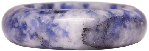 Кольцо, лазурит, размер 17.5, голубой, синий